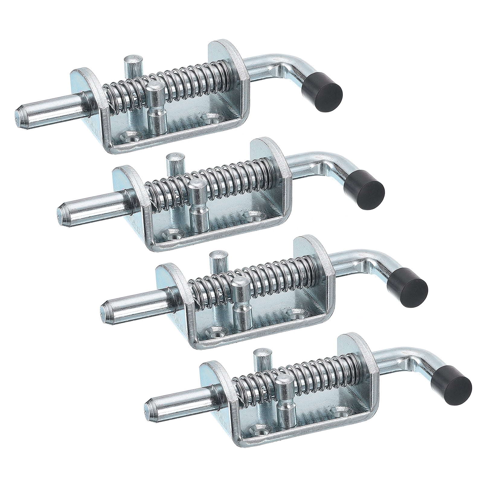 Barrel Bolt Latch, 4 Pack 12x135mm - Carbon Steel Galvanized Spring ...