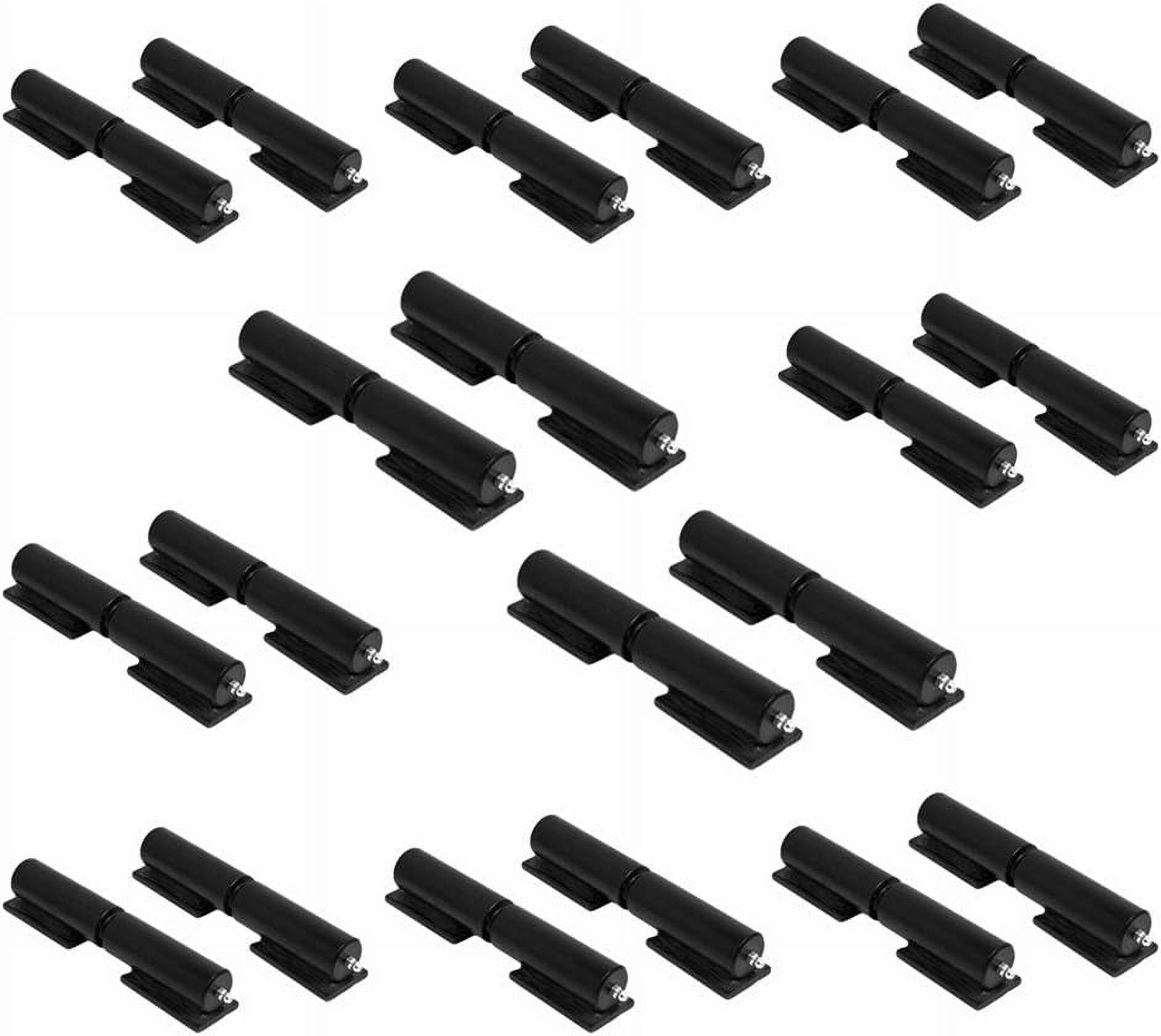 Barrel Gate Hinge 7" Heavy Duty Grease Zerk Fitting Welding Plate (Lot 10 Pair) Steel Barrel