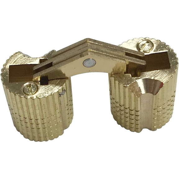 Barrel Hinge, Solid Brass, 12mm (4)