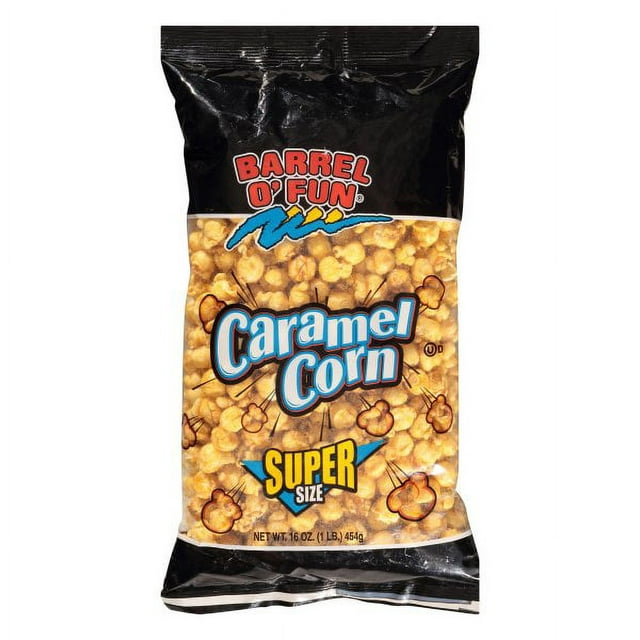 Barrel O' Fun Caramel Corn Super Size, 18 Oz.