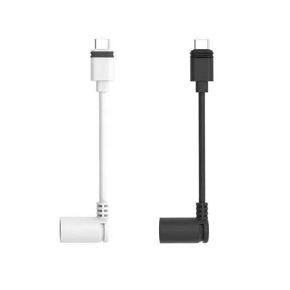Barrel Plug to USB-C Adapter for Barrel Plug Solar Panel USB-C Cameras,Compatible Super Solar Panel,Spotlight Cam Plus/Pro