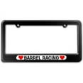 thumbnail image 1 of Barrel Racing Love with Hearts License Plate Frame, 1 of 1