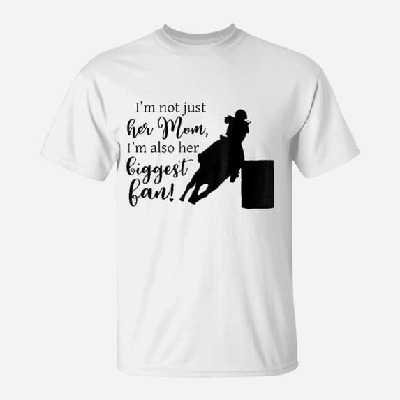 Barrel Racing Mom Cowgirl Horse Riding Racer TShirt - Walmart.com