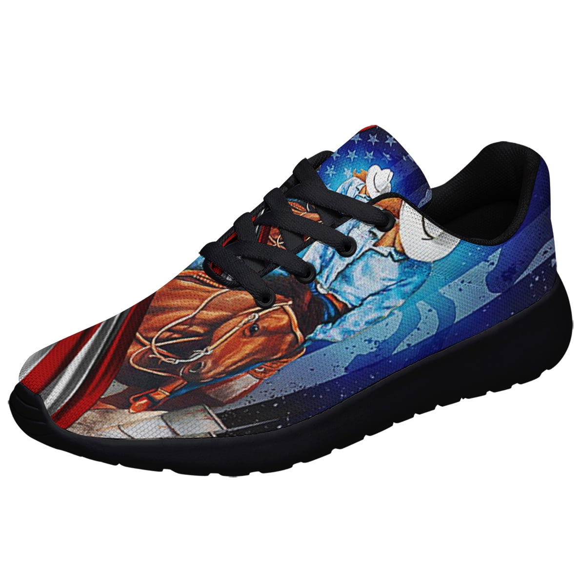 Barrel Racing Shoes Sneakers Black Size 3.5 - Walmart.com