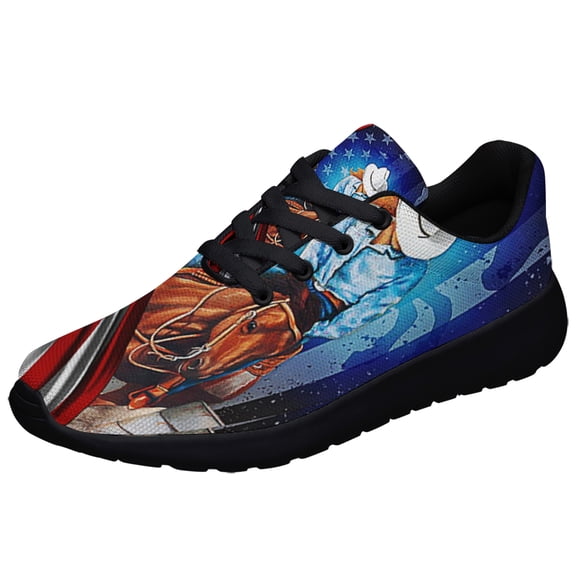 Barrel Racing Shoes Sneakers Black Size 3.5