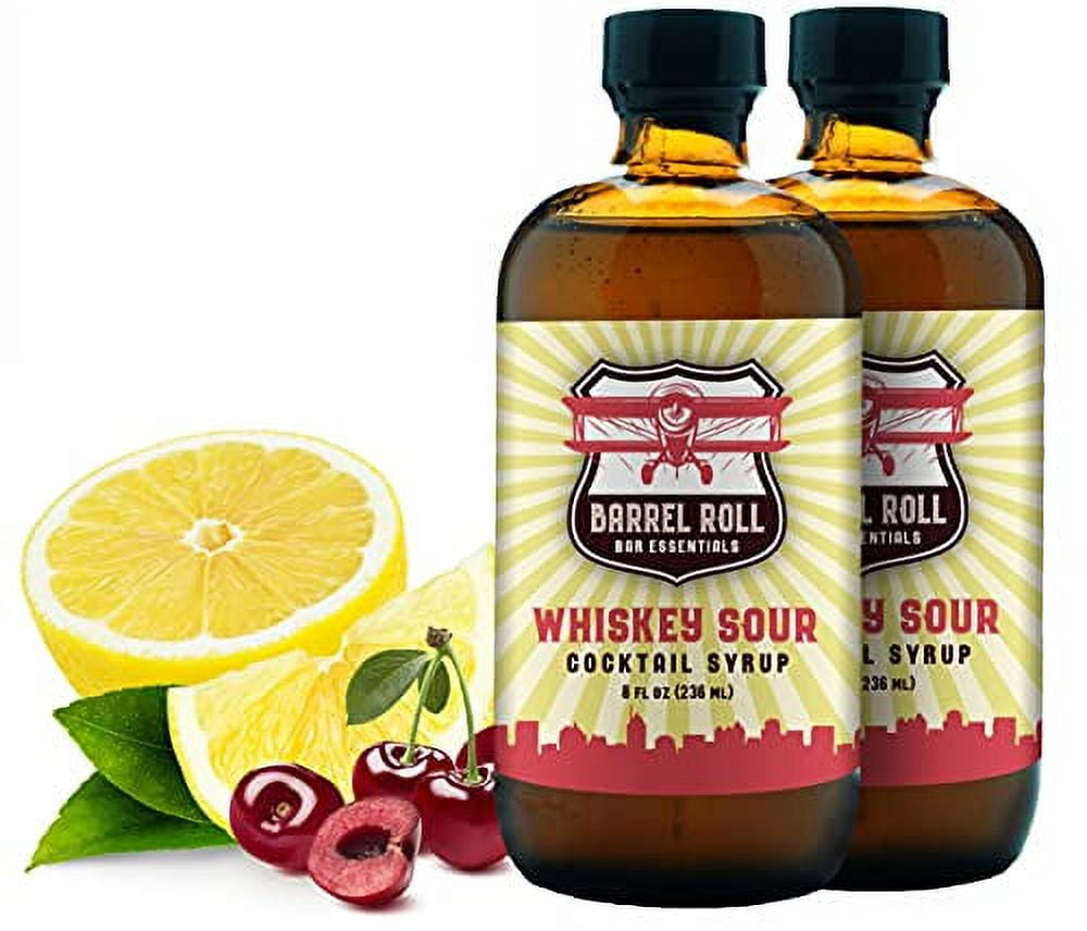 Barrel Roll Bar Essentials Cocktail Mixers Whiskey Sour Cocktail Mix