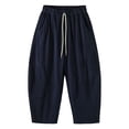 thumbnail image 1 of Barrel Sweatpants Girls Baggy Front Seam Drawstring Curved Wide Leg Sweatpants for Teen Girls Gym Y2k Sweats Pants Joggers, 1 of 6