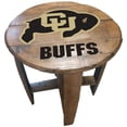 thumbnail image 1 of Barrel-Tops  NCAA-CU BUFFALOES Oak Barrel Table, 1 of 1