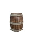 thumbnail image 1 of Barrel With Rope Life Size Statue, 1 of 4