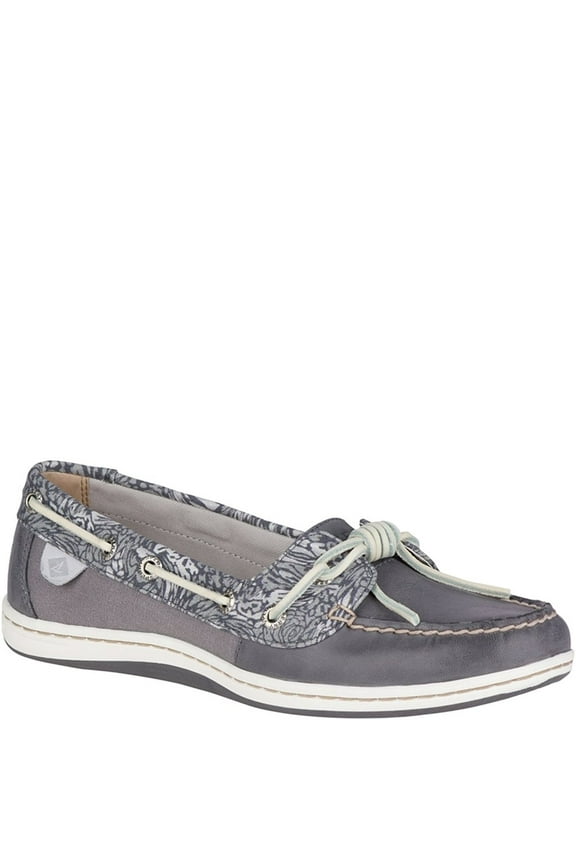 Barrelfish Animal Print Boat Shoe