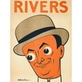 thumbnail image 1 of Barrere Comedian Comic Rivers Show Advert Extra Large Art Print Wall Mural Poster Premium XL, 1 of 3