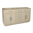 thumbnail image 1 of Barrett 60 Inch Oak Vanity Base - Light Oak, 1 of 2
