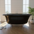 thumbnail image 1 of Barrett 72 Inch Acrylic Double Ended Clawfoot Tub - Made in USA, 1 of 2