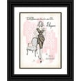 thumbnail image 1 of Barrett, Chad 11x14 Black Ornate Wood Framed with Double Matting Museum Art Print Titled - Bombshell Elegance, 1 of 4