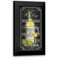 thumbnail image 1 of Barrett, Chad 11x18 Black Modern Framed Museum Art Print Titled - Chalkboard Sign Vin Blanc, 1 of 5