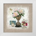 thumbnail image 1 of Barrett, Chad 12x12 White Modern Wood Framed Museum Art Print Titled - Vintage Estate Florals 2, 1 of 4