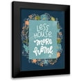 thumbnail image 1 of Barrett, Erin 12x14 Black Modern Framed Museum Art Print Titled - Less House, 1 of 5