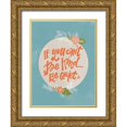thumbnail image 1 of Barrett, Erin 12x14 Gold Ornate Wood Framed with Double Matting Museum Art Print Titled - Cant Be Kind, 1 of 4
