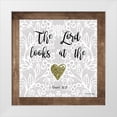 thumbnail image 1 of Barrett, Erin 20x20 White Modern Wood Framed Museum Art Print Titled - The Lord Looks at the Heart, 1 of 4
