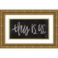 thumbnail image 1 of Barrett, Erin 24x14 Gold Ornate Wood Framed with Double Matting Museum Art Print Titled - This is Us, 1 of 4