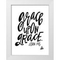 thumbnail image 1 of Barrett, Erin 25x32 White Modern Wood Framed Museum Art Print Titled - Grace Upon Grace, 1 of 4