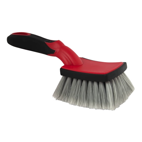 Barrett-Jackson Square Fender Brush with Soft Grip Handle
