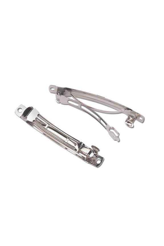 Barrette Nickel 80Mm 12Pc