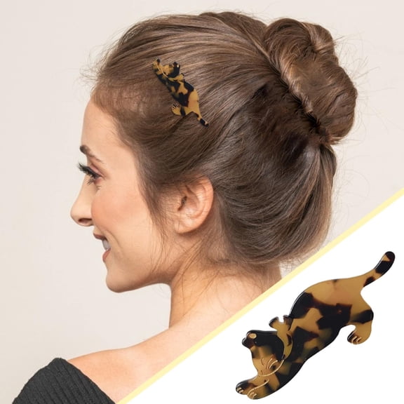 Barrettes Designer Hair Accessories Cat Shape Clips for Women and Girls in Japan and Korean Style Fashion