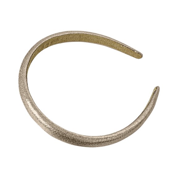 Barrettes Hair Accessory for Stylish Updos Glittering Elegant Metal Hairband for Hairstyles and Everyday Wear, 5.51 in, Gold