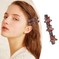thumbnail image 1 of Barrettes Sparkling Stone Braided Hair Clips Elegant Short Hair Accessories for Women and Girls Stylish Decorative Hair Fasteners, 1 of 7