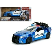 Barricade Custom Police Car من Transformers Movie 1 / 24 Diecast Model Car by Jada Metals