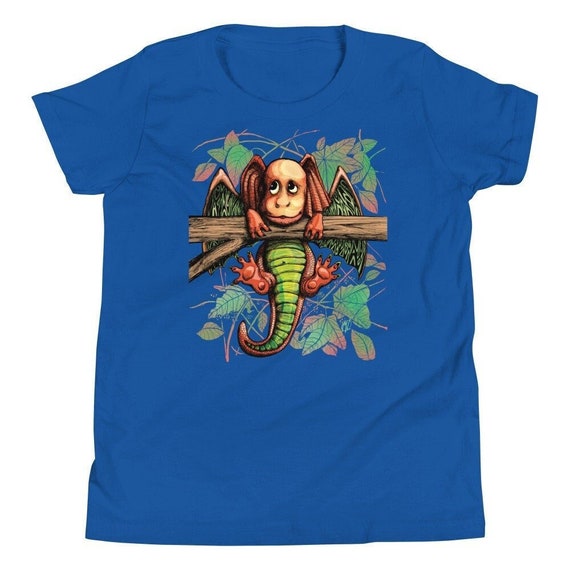 Barrie the Dragon Youth Short Sleeve Tshirt