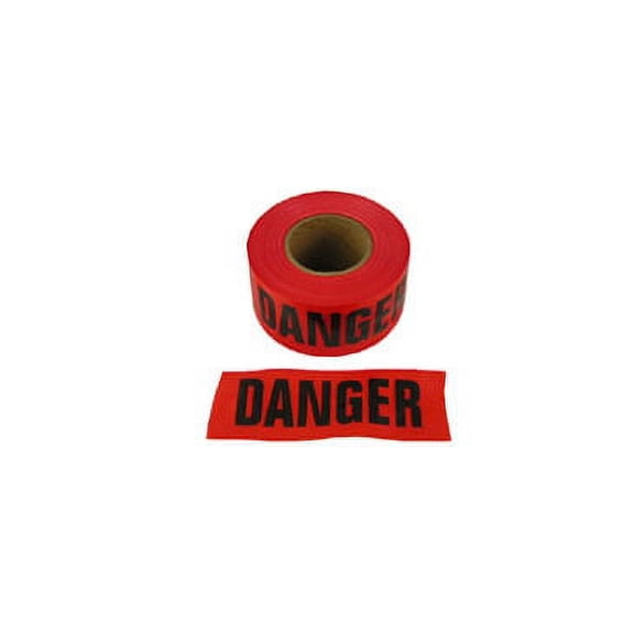 Barrier Tape, Danger Tape, Red