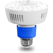 Barrina 1-Pack Orbgrow OG11A Grow Light Bulbs for Indoor Plants Integrated Dimming & Timing 5000K 11W100 Watt Equiv E26 Plant Light Bulb Full Spectrum High PPFD for Seeds and Greens White