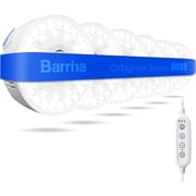 Barrina 6-Pack Orbgrow OG09 Puck Grow Light 5000K 54W6 x 9W, 810 Watt Equiv Full Spectrum Plant Light for Indoor Plants Magnetic & Linkable with Timer 5 Levels Dimmable for Plant Shelf