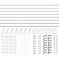 thumbnail image 1 of Barrina 8-Pack T5 Grow Lights for Indoor Plants 5000K 4FT 160W (8 X 20W) Full Spectrum Grow Light with Separate Switch Linkable Grow Lamp Indoor Plant Lights for Growth Plug and Play, 1 of 10