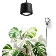 Barrina TR40 Hanging Plant Lights 40W 5000K Full Spectrum Adjustable Beam Angle 15 - 60  High PPFD Spotlight Grow Light with Timer Black