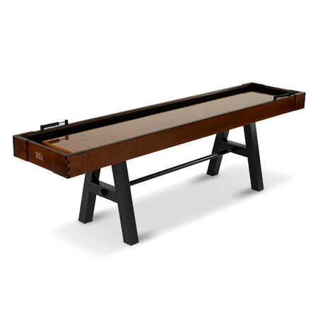 Barrington - 9 ft. Allendale Collection Shuffleboard Table - Brown/Tan