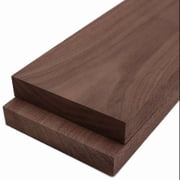 Barrington Hardwoods Black Walnut Lumber Board Unfinished 3/4" x 4" x 12" 2 Piece
