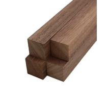 Barrington Hardwoods Walnut Turning Blank Squares - 1" x 1" (4 Pcs)