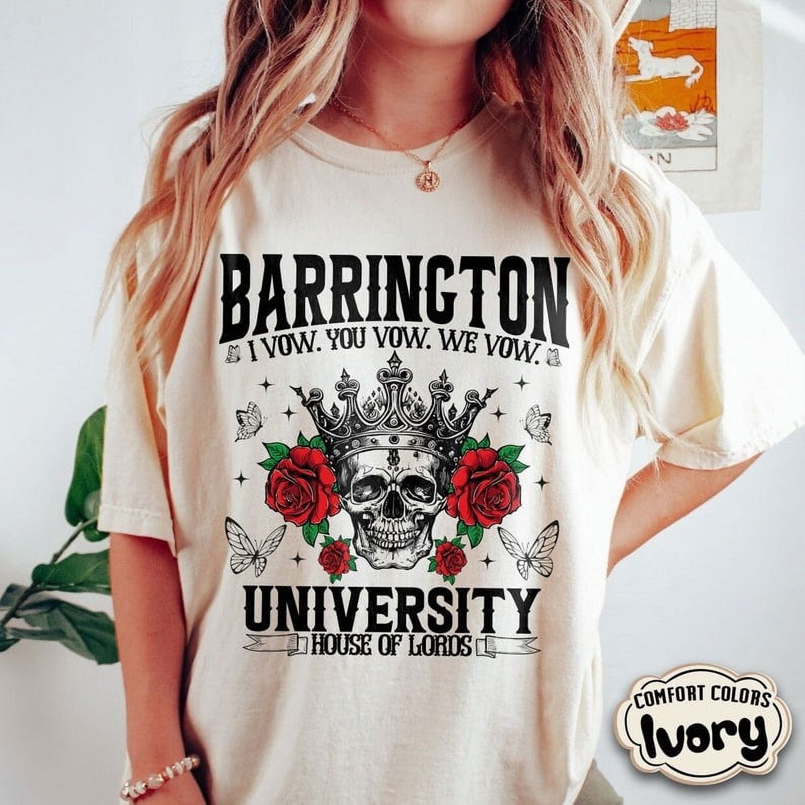 Barrington University Comfort Colors Shirt, Haunting Adeline Shirt, the