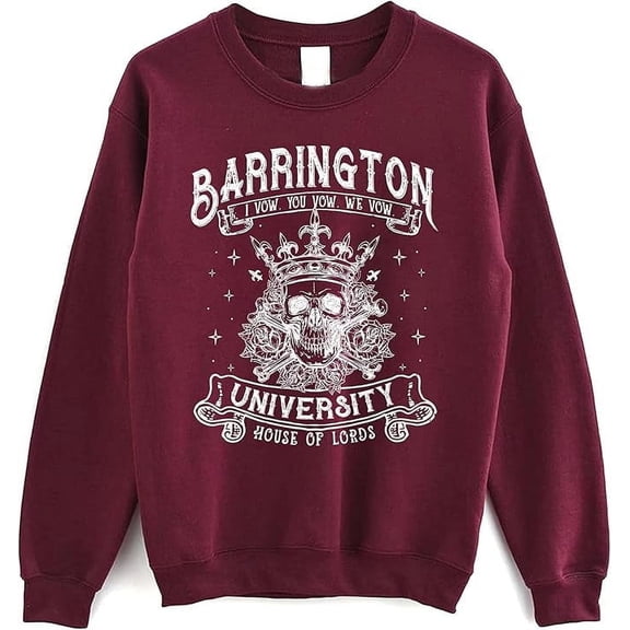 Barrington University The Ritual Sweatshirt - House of Lords Dark Romance Reader Smut Sweater