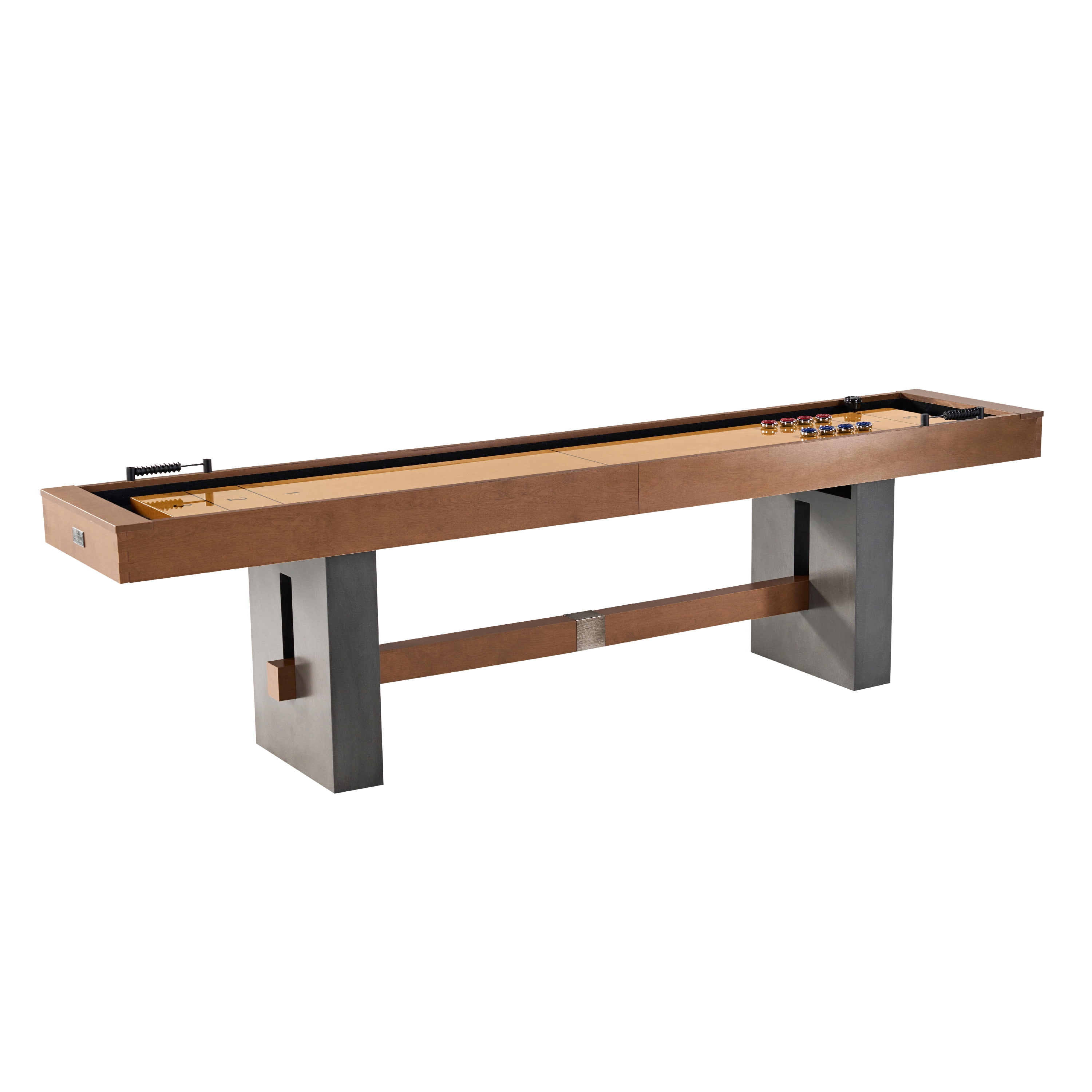 Barrington Urban Shuffleboard Table with 8Puck Set, 120 in x 24 in