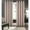 thumbnail image 1 of Barron Blackout Window Curtain Grommet Panel 90" Beige, 1 of 5