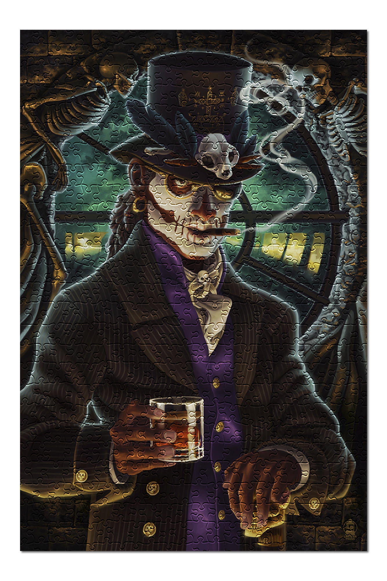 Barron Samedi Voodoo, 500 Piece Challenging 19 x 27 Jigsaw Puzzle for ...
