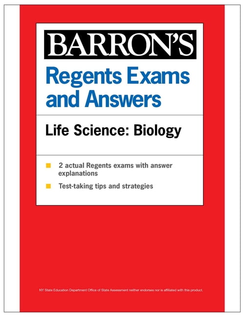 Barron's New York Regents Regents Exams and Answers: Life Science: Biology, 1st Edition, (Paperback)