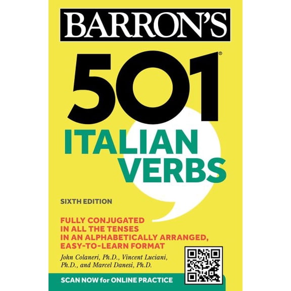 Pre-Owned Barron's 501 Verbs: 501 Italian Verbs, Sixth Edition (Paperback)