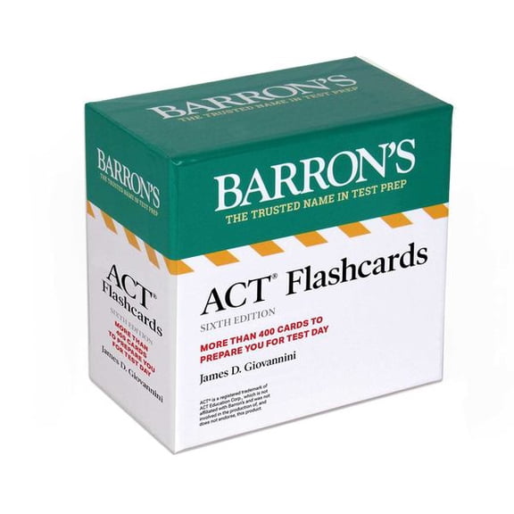 ACT Flashcards, Sixth Edition: Up-to-Date Review (2026)