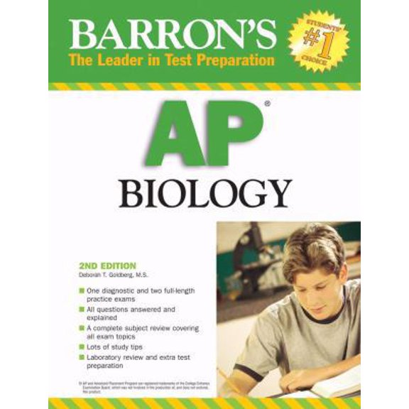 Pre-Owned Barron's AP Biology (Paperback) 0764136771 9780764136771