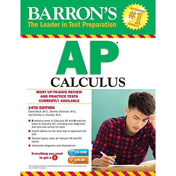 Pre-Owned Barron's AP Calculus , 14th Edition Paperback